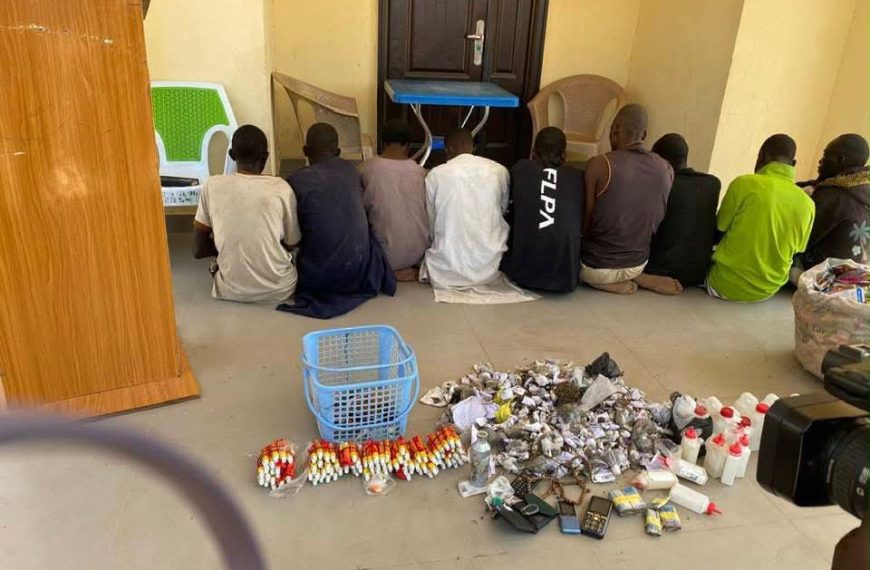 Army Arrests Nine Suspected Drug Dealers in Yobe