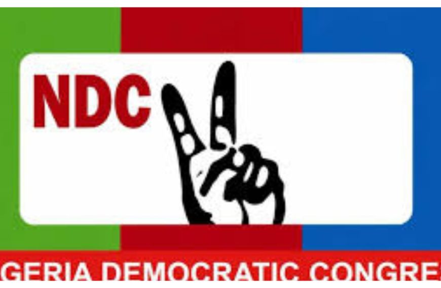 2027 Elections: Nigeria Democratic Congress Disavows&hellip;