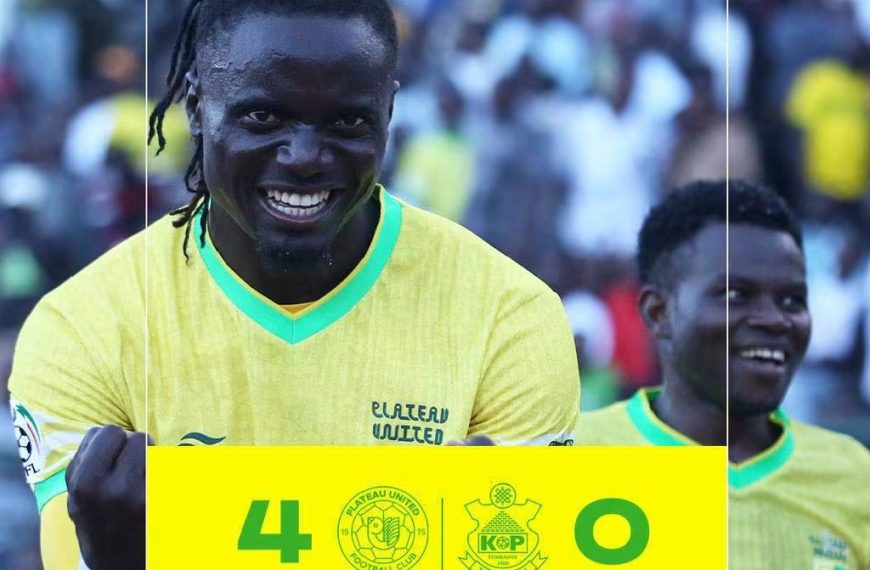 NPFL Roundup: Plateau United’s Impressive Victory over Kano Pillars