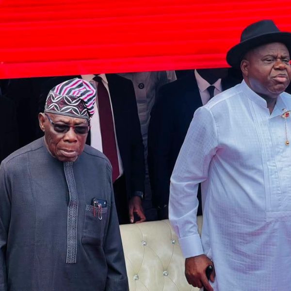 Former President Obasanjo and Bayelsa Governor Diri Renew&hellip;