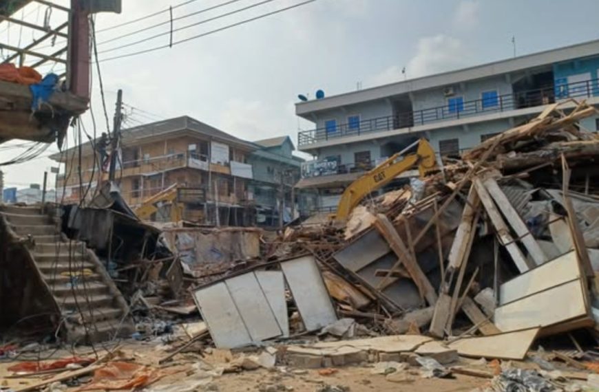Onitsha Traders Cry Out Over Alleged Intimidation, Building Demolition