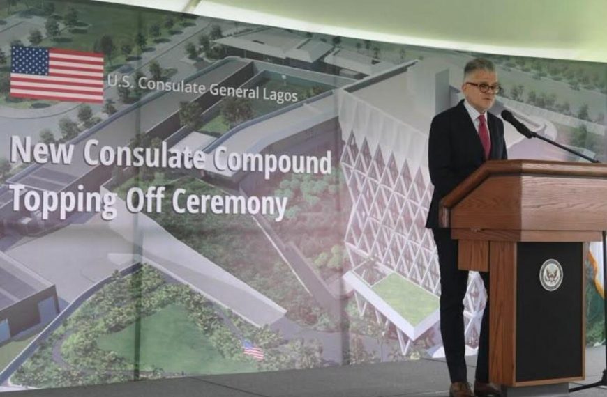 U.S. Hails Construction Milestone at New Consulate Compound in Eko Atlantic City
