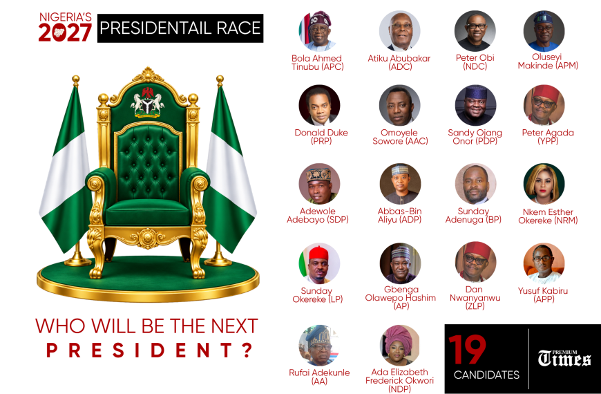 Profiles: The Aspirants Vying to be Nigeria’s President in 2027