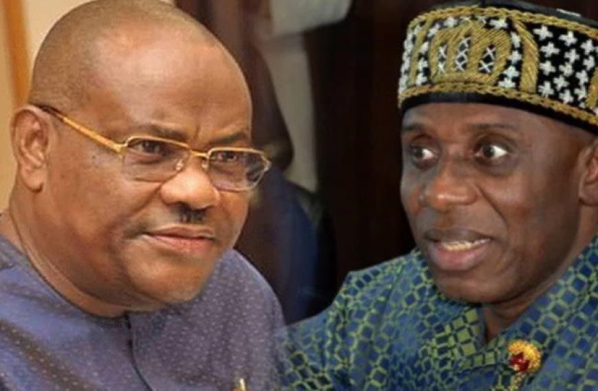 Wike Takes Swipe at Amaechi’s Legacy in Rivers State