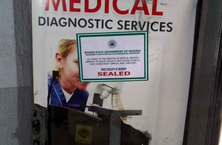 Rivers State Shuts Down Eight Quack Health Facilities, Arrests Four