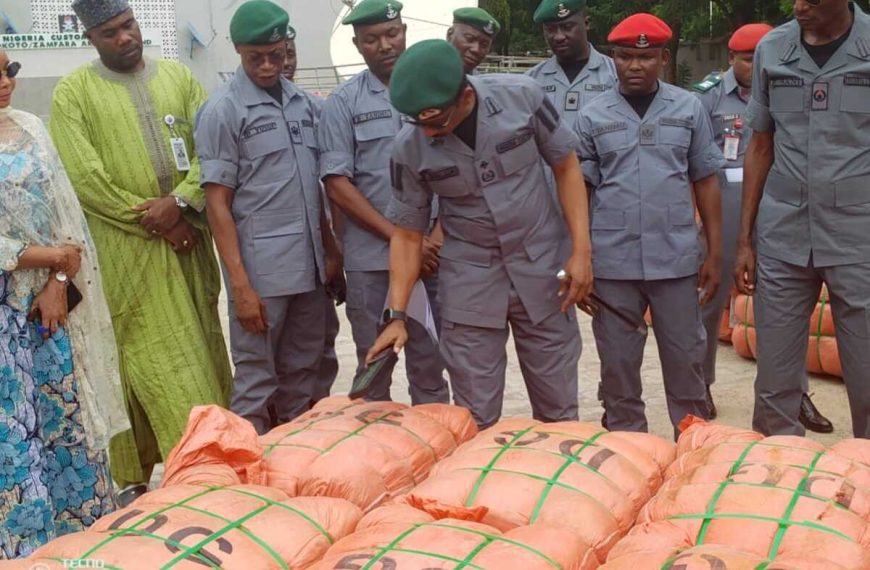 Customs seizes smuggled goods worth N721.9 million in Sokoto and Zamfara